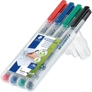 Produktbild für Folienschreiber Staedtler Lumocolor 316 WP4