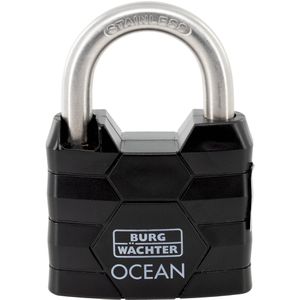 Produktbild für Vorhängeschloss Burg-Wächter Ocean 490 Ni, 64mm