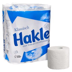Toilettenpapier Hakle Klassisch weiß