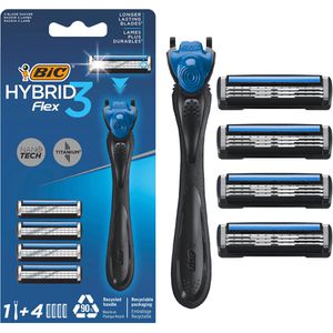 Produktbild für Nassrasierer Bic Hybrid Flex 3