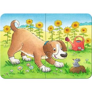 Produktbild für Puzzle Ravensburger 06951, Niedliche Haustiere