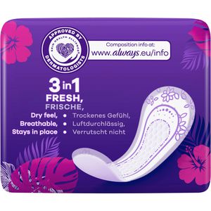 Produktbild für Slipeinlagen always Daily Normal To Go