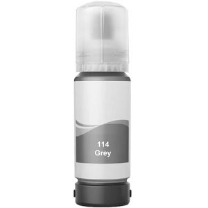 Produktbild für Tinte AgfaPhoto für Epson 114, C13T07B540, grau