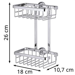 Produktbild für Duschablage Tesa Aluxx 40211, verchromt