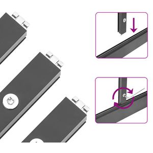 Produktbild für Gewächshaus vidaXL 4005824, 1,93 m² Fläche