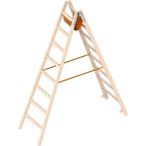 Stehleiter Layher 1038, beidseitig begehbar