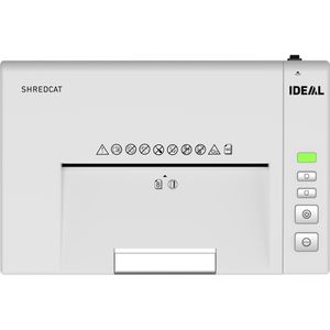 Produktbild für Aktenvernichter Ideal 82919111 Shredcat 8291 CC, mit Rollen