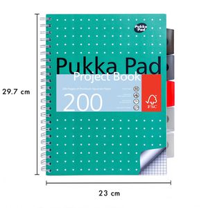 Produktbild für Collegeblock Pukka-Pad Metallic Organiserbook, A4