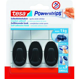 Produktbild für Klebehaken Tesa 58275 Powerstrips Haken Small Oval