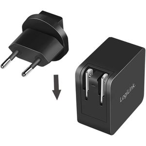 Produktbild für USB-Ladegerät LogiLink PA0302, 65 Watt