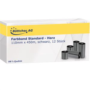 Produktbild für Farbband Böttcher-AG Standard für Zebra, Wachs