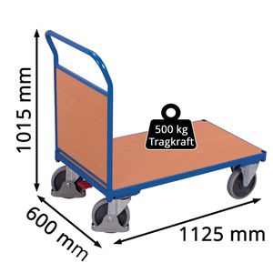 Produktbild für Transportwagen VARIOfit Stirnwandwagen, sw-600.102