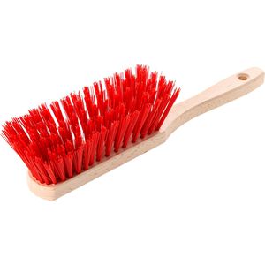 Produktbild für Kehrgarnitur BÜMAG aus Holz und Metall, mit Kunststoffborsten