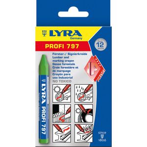 Produktbild für Signierkreide Lyra 4870067 Profi 797, 12 Stück