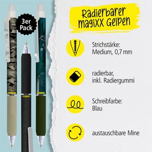 Produktbild für Gelschreiber Online magiXX Design Boys, 70123, radierbar