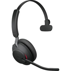 Produktbild für Headset Jabra Evolve2 65 UC Mono, mit Ladestation