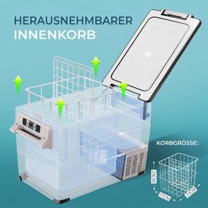 Produktbild für Kühlbox EUHOMY CF001-35GR, 30,6 Liter