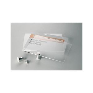 Produktbild für Türschild Durable 4821-19 Crystal Sign A6