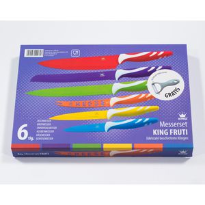 Produktbild für Messerset KING Fruti, 6-teilig