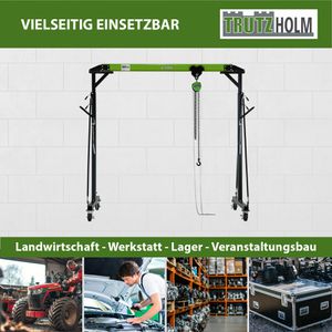 Produktbild für Werkstattkran Trutzholm 42069, Portalkran mit Laufkatze