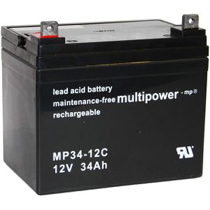 Produktbild für AGM-Batterie Multipower MPC34-12