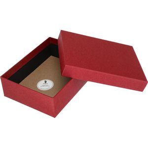 Produktbild für Geschenkbox Rössler-Papier 1341145336, Boxline, rot