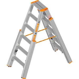 Stehleiter Layher Topic 1062, beidseitig begehbar