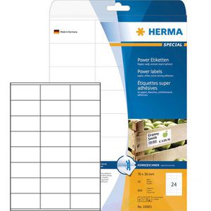 Universaletiketten Herma 10905 Special, weiß