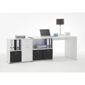 Produktbild für Schreibtisch FMD-Möbel Lex, 353-001, weiß