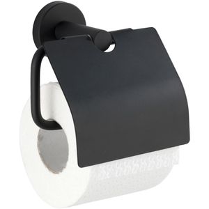 Toilettenpapierhalter Wenko Bosio Black, schwarz