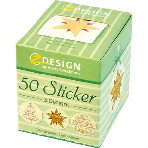 Produktbild für Sticker Zweckform 56825 Z-Design Deko-Sticker