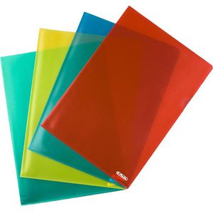 Produktbild für Sichthüllen Herlitz 11420254, farbig sortiert, A4