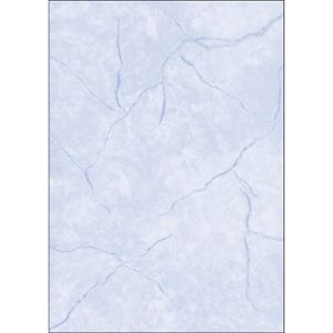 Motivpapier Sigel DP639, Granit blau, A4