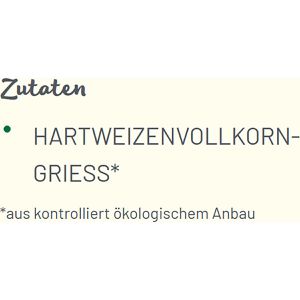 Produktbild für Nudeln Byodo Vollkorn Spiralen, BIO