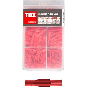 Dübel Tox 094900081, Tri Miniset Allround, Set