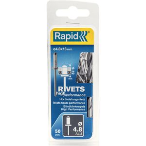 Blindnieten Rapid 5000390, Aluminium, Set