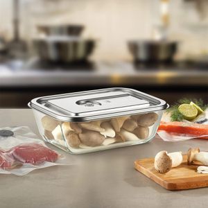 Produktbild für Vakuumbehälter Caso VacuBoxx Inox XL 1164, aus Borosilikatglas