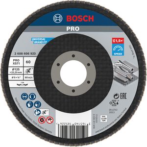 Fächerschleifscheibe Bosch PRO X571