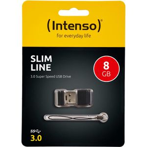 Produktbild für USB-Stick Intenso Slim Line, 8 GB