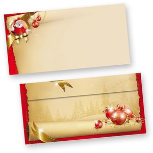 Produktbild für Weihnachtsbriefpapier tatmotive Santa Claus