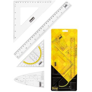 Produktbild für Geometrie-Set Idena 602202, 4-teilig