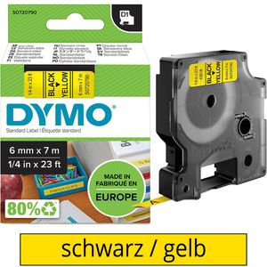 Schriftband Dymo 43618, D1, S0720790, 6mm