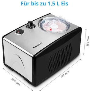 Produktbild für Eismaschine MEDION MD18387, selbstkühlend
