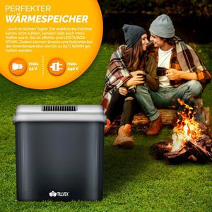 Produktbild für Kühlbox tillvex TVKB32-01, grau, 32 Liter