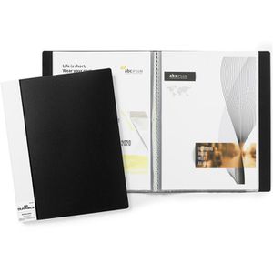 Sichtbuch Durable 2422-01, Duralook, aus PP, A4