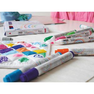 Produktbild für Textilmarker Kreul 90720 medium Junior, sortiert