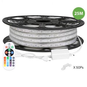 Lichtschlauch Lepro 230 V, LED, weiß + farbig