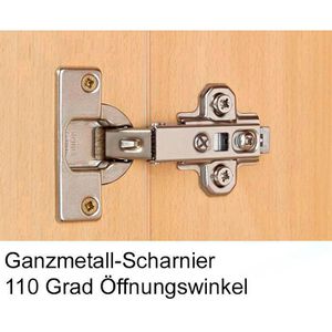 Produktbild für Kombischrank Hammerbacher Basic 4770, ahorn