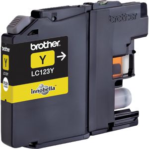 Produktbild für Tinte Brother LC-123Y gelb