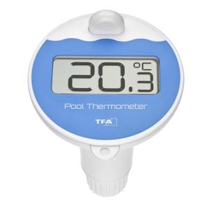 Produktbild für Poolthermometer TFA 30.3066.01 Marbella, Funk, Set